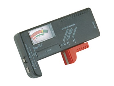 COMPROBADOR PILAS Universal 1,5 y 9V