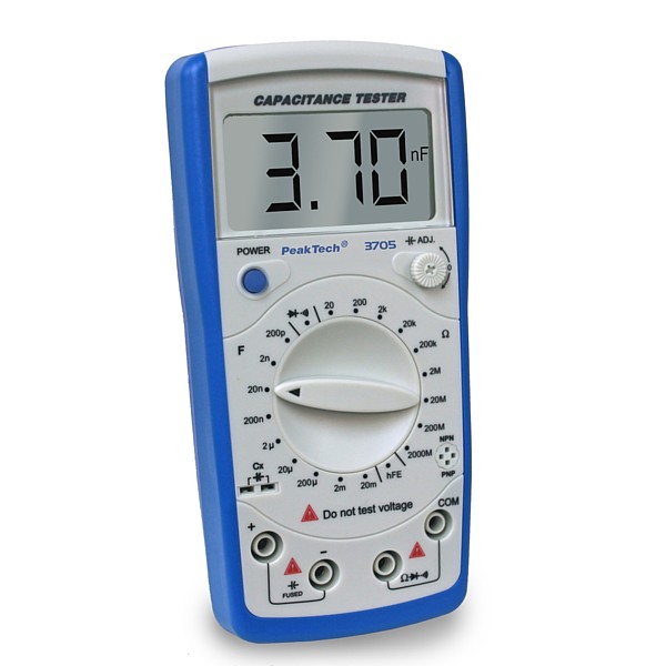 PeakTech® P 3705 Capacímetro digital