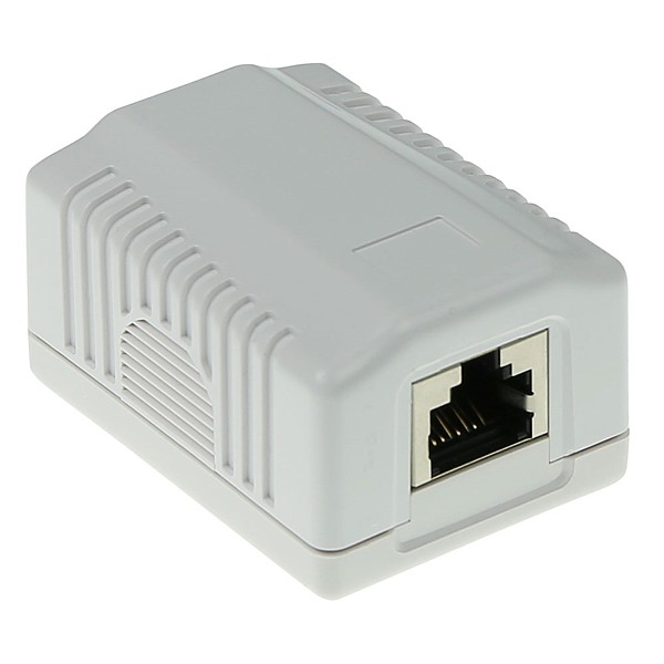 FA7005 Roseta superficie Cat6A apantallada 1 puerto