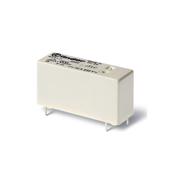 43.41.7.012 Rele Finder Serie 43 12Vdc 1CC 10A