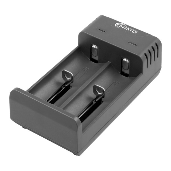 CARGADOR BATERÍAS CILÍNDRICAS DE ION-LITIO 2 CANALES