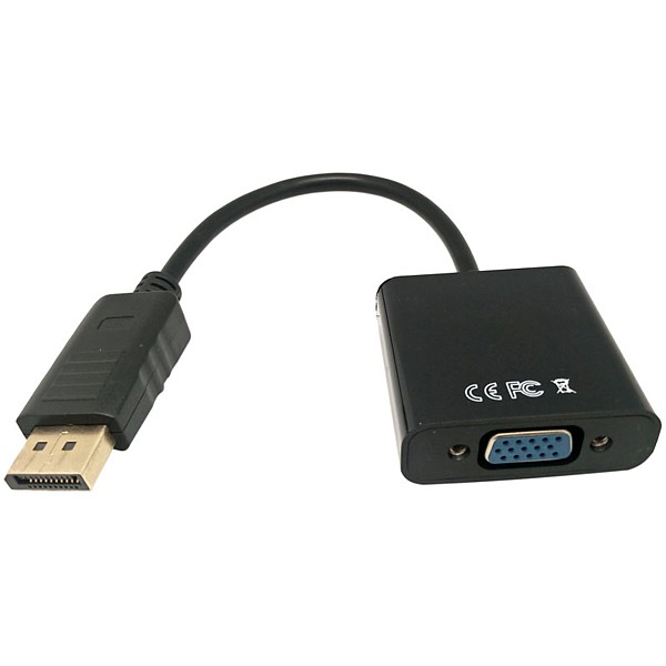 Cable adaptador DisplayPort Macho a VGA Hembra 0,25mts