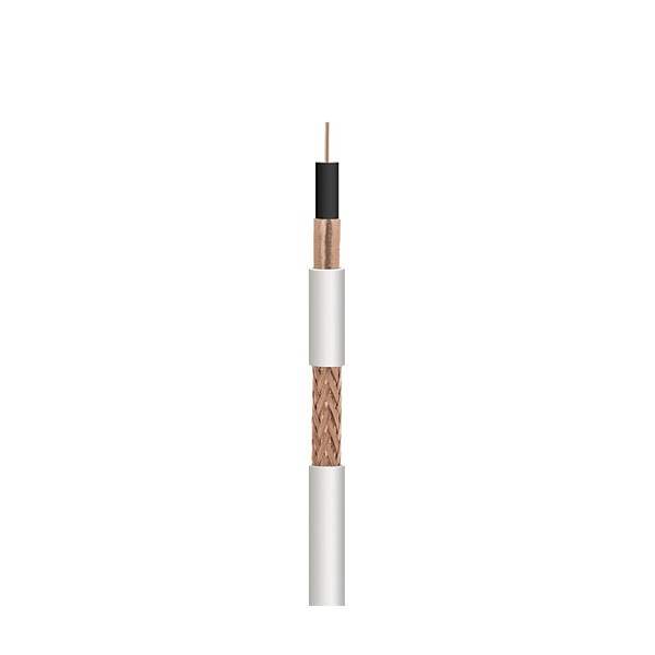 Cable Coaxial Antena TV Digital Cu/CCA 100mts