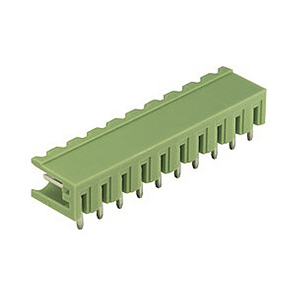 REGLETA MACHO PCB 10C P5,08mm ACODADA