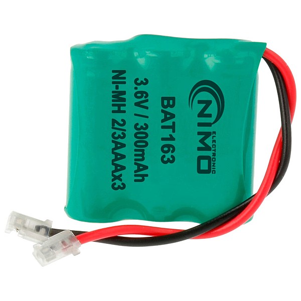 PACK BATERIAS 2/3AAAX3 3,6V 280MA Ni-Mh