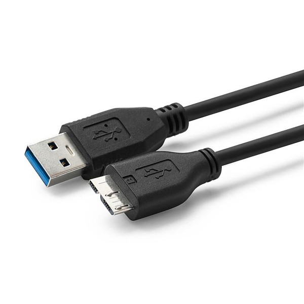 Cable USB 3.0 Tipo A Macho - Micro USB-B Macho de 0.5 Mts