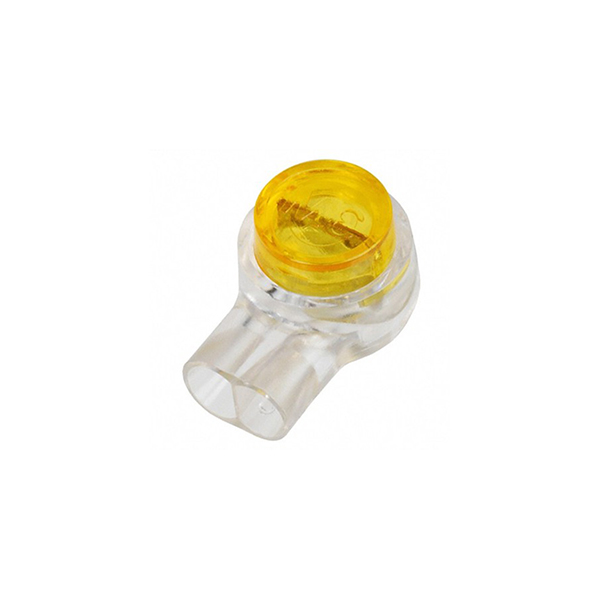 EMPALME TELECO UY 2 polos 22-26AWG Amarillo
