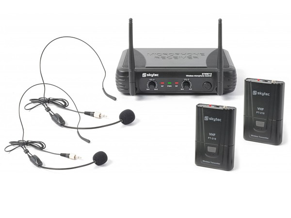 STWM712H Micrófono Inalámbrico 2C VHF doble cabeza
