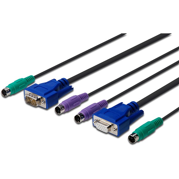 CABLE PARA CONMUTADOR KVM PS2/VGA 5MT