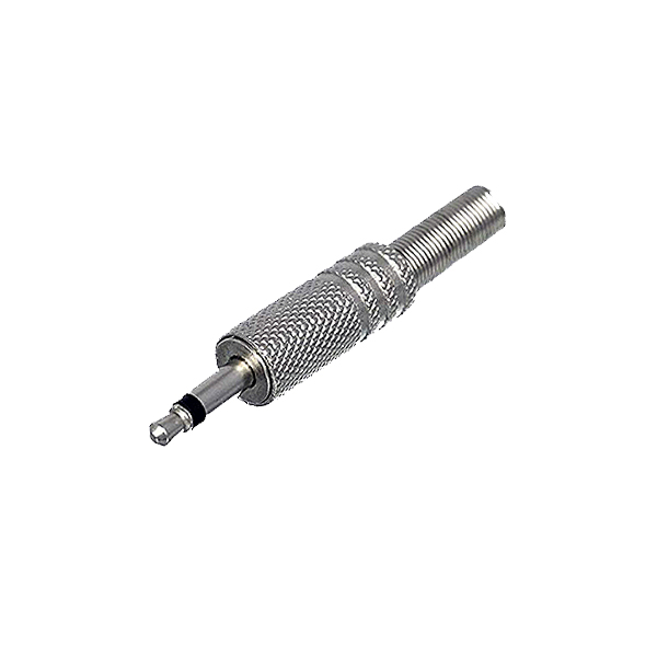 Jack 3,5mm Mo Macho Metalico Niquelado