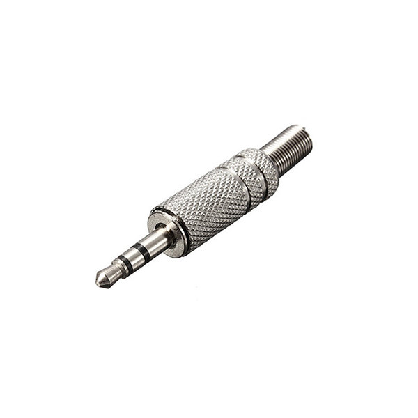 Jack 3,5mm St Macho Metalico Niquelado