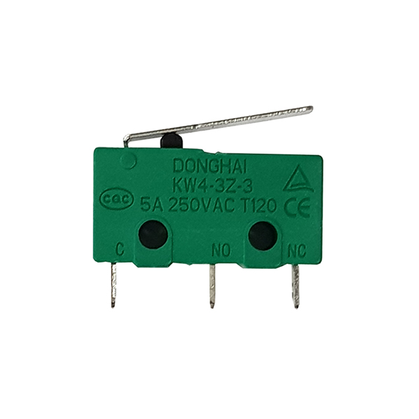 Microrruptor 20x10x6,5mm 5A/250Vac Leva 17mm