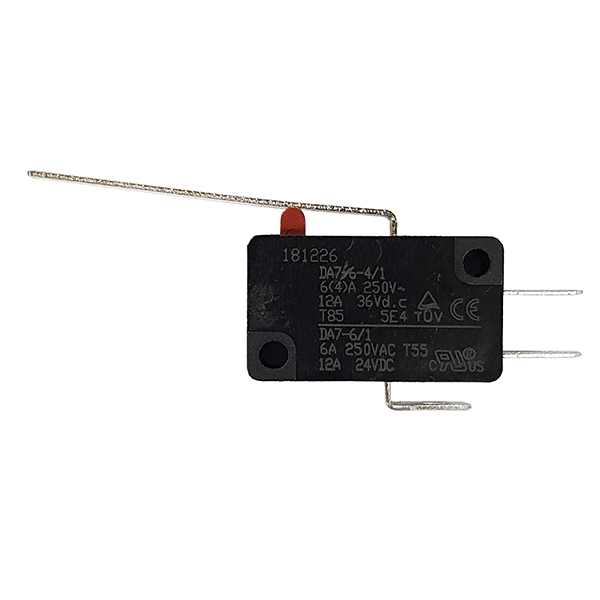 Microrruptor 28x16x10mm 16A/250Vac Leva 41mm