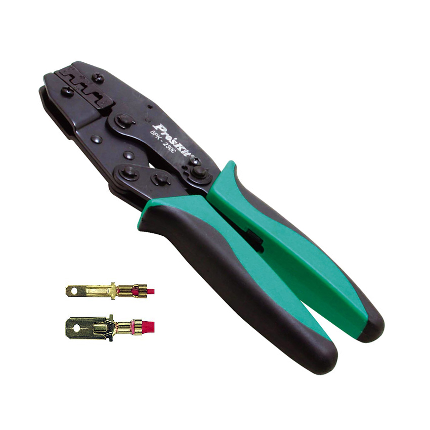6PK-230C Crimpadora terminales desnudos con garras