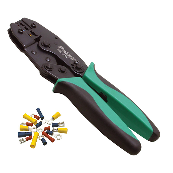 6PK-301H Crimpadora de terminales aislados
