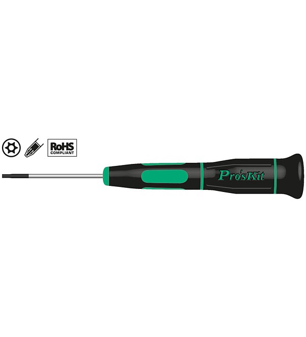 SD-081-T10H Destornillador de precisión tipo Torx hueco T10H