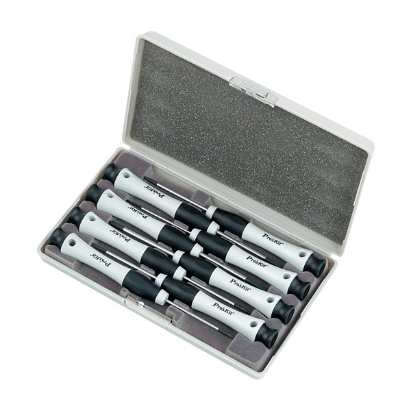 JUEGO 8 DESTORNILLADORES PRECISION 8PK-SD002N