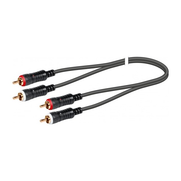 EQ652505 Cable 2 RCA/2 RCA 5mts