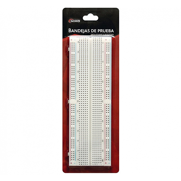 Placa Board Prototipos 840 puntos 165x45mm