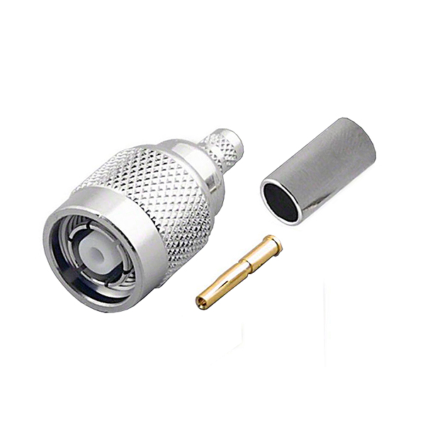 Conector TNC Macho R/P RG58 Crimpar