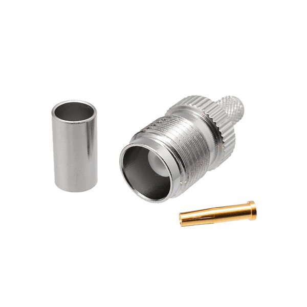 Conector TNC Hembra RG58 Crimpar