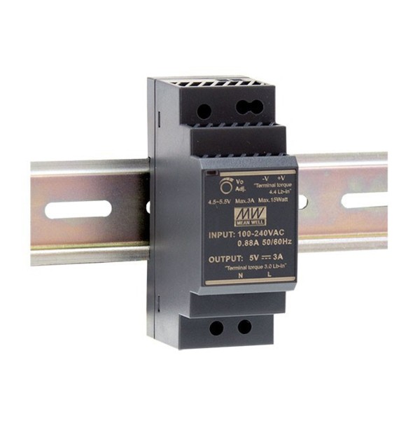 HDR-30-12 FUENTE CARRIL DIN 12VDC 30W