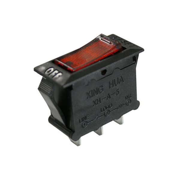 Disyuntor Térmico luminoso 10A/250V Unipolar