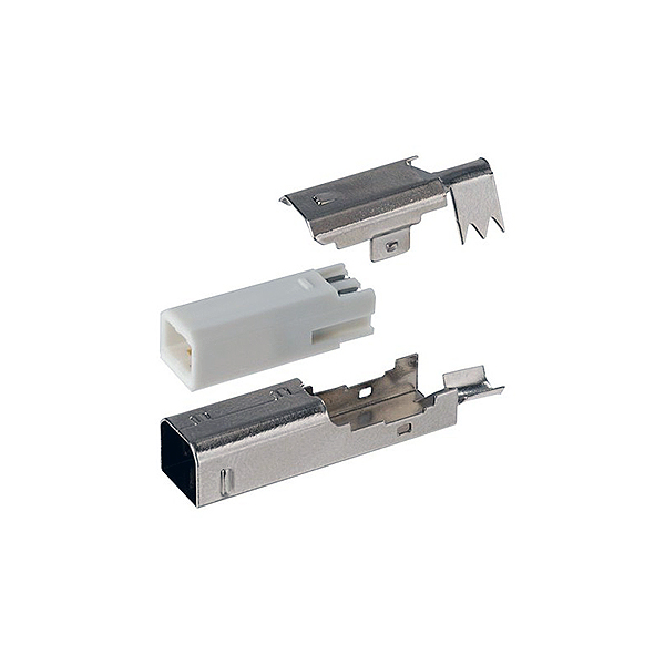 Macho USB TIPO B SOLDABLE