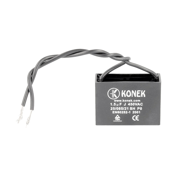 Condensador de arranque con cable 1,5UF/450Vac