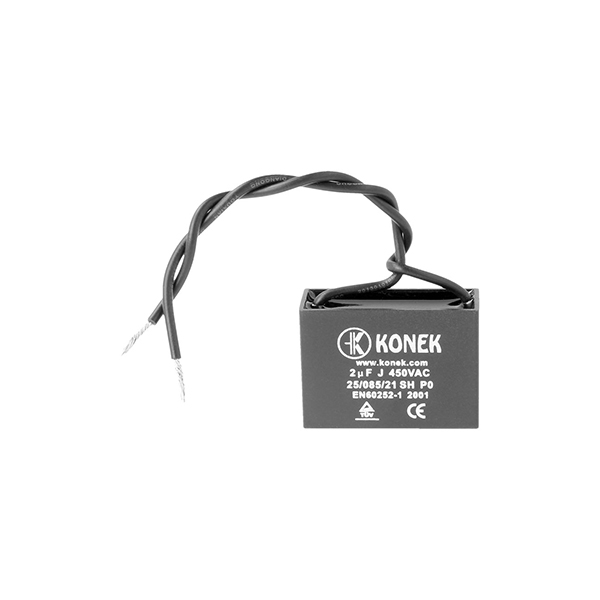 Condensador de arranque con cable 2UF/450Vac