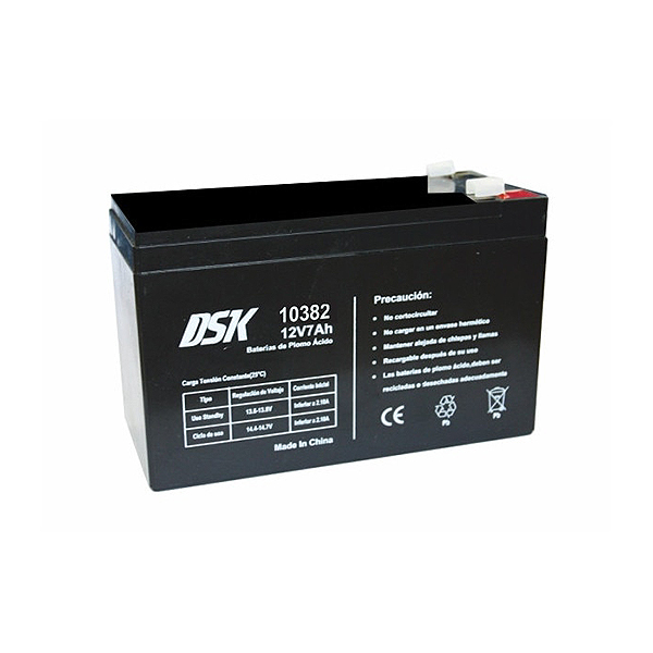 Bateria 12V 7Amp Plomo AGM Low cost
