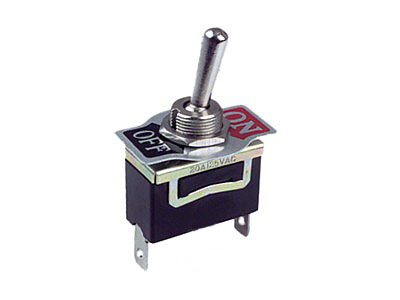 Interruptor 1C 2P Off-On M12Ø 10A/250V 