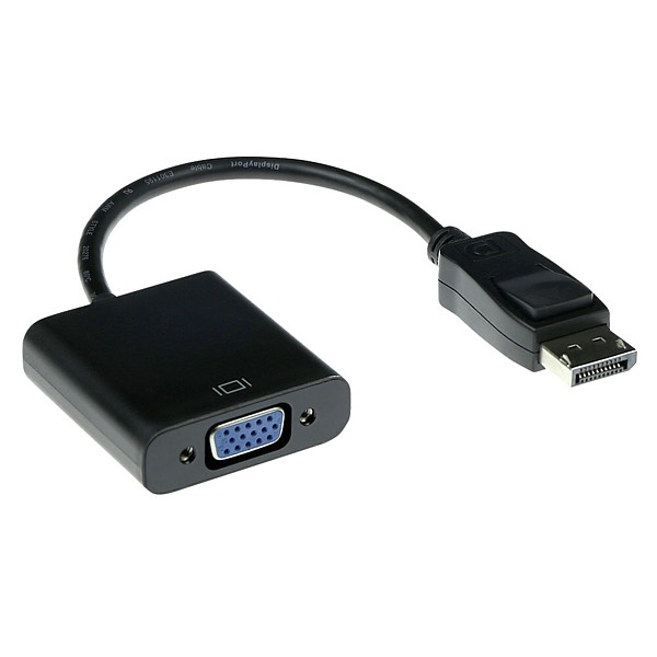 Cable conversor DisplayPort macho a VGA hembra 0,15mts