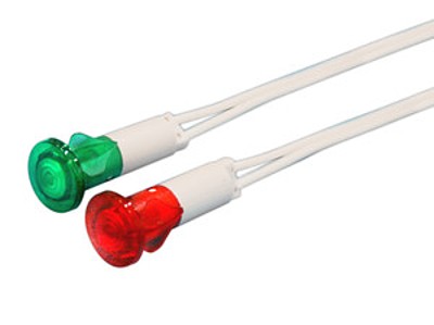 Piloto LED 230VAC Ø13,5mm (Ø11,0mm) ROJO