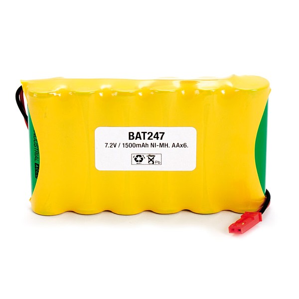 PACK BATERIAS 7,2V/1600MAH CONECTOR COMPACTO