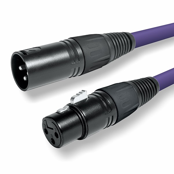 Cable DMX XLR3 Macho / XLR3 Hembra 10,0mt