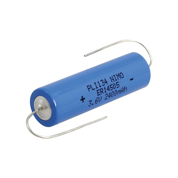ER14505 (AA) PILA LITIO 3,6V C/TERMINAL AXIAL
