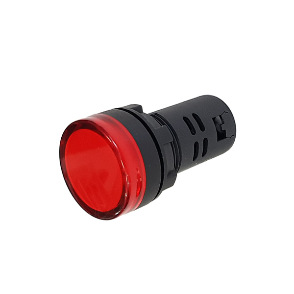Piloto multiled 12Vac/dc Rojo 22mm