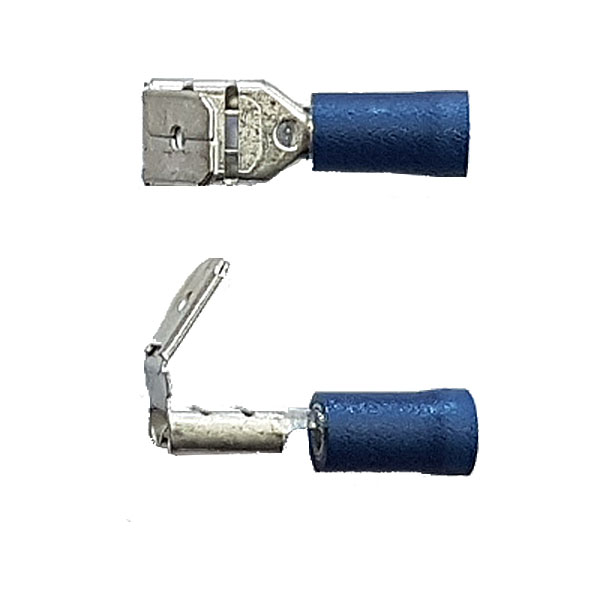 Faston Mixto 6,3mm Pre-Aislado Azul 1,04-2,65mm2