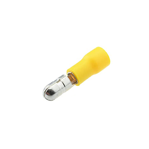 Cilindrico Macho 4mm Amarillo 2,65-6,65mm2