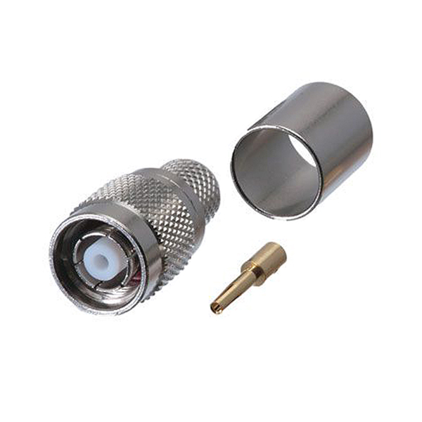 Conector TNC Macho R/P RG213 Crimpar
