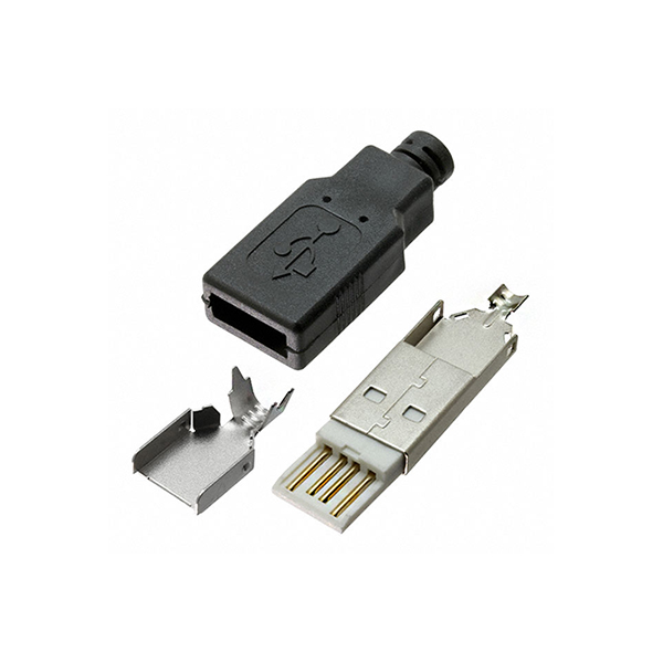 Macho USB TIPO A SOLDABLE