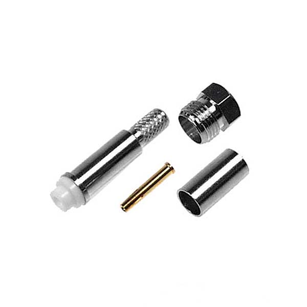 Conector FME Hembra RG58 Crimpar Rosca Suelta