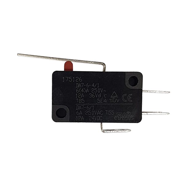 Microrruptor 28x16x10mm 16A/250Vac Leva 28mm