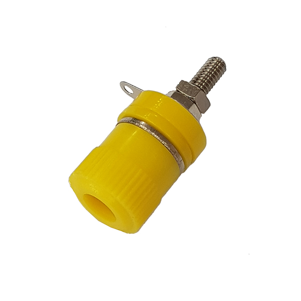Borne 4mm 35(20)x15mm Amarillo