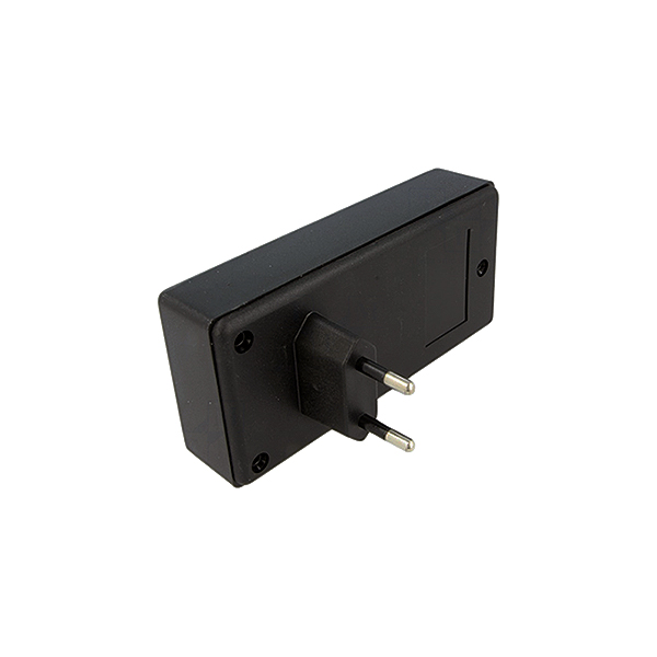PP054N CAJA CONECTABLE DE ABS NEGRO (RAL 9005) IGNÍFUGO  120x56x31mm