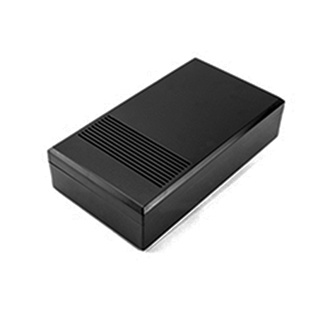 PP060BN CAJA CON VENTILACIÓN DE ABS NEGRO (RAL 9005)  200x112x51mm