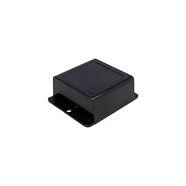 PP044N CAJA DE PARED DE ABS NEGRO (RAL 9005)  82x69x30mm
