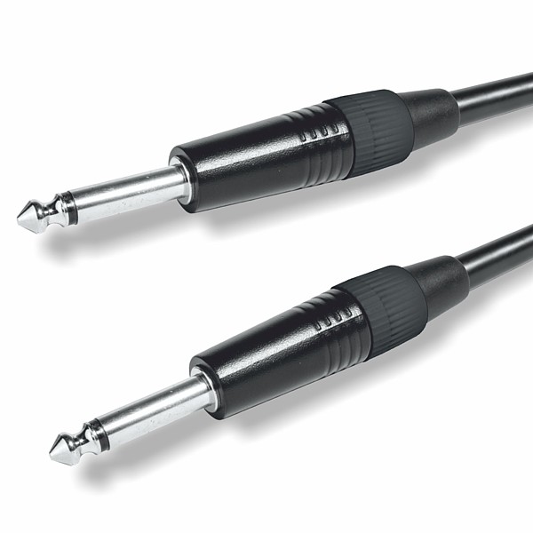 EK610105S Cable de Sonido Profesional JACK6,3Mo M-JACK6,3Mo M 5mt