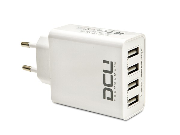 Cargador Inteligente 4 Puertos USB 5V